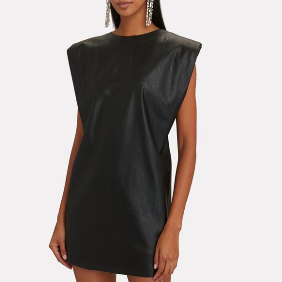NONCHALANT IMOGEN MICRO MINI DRESS WITH STRUCTURED SHOULDERS - Picture 4 of 8